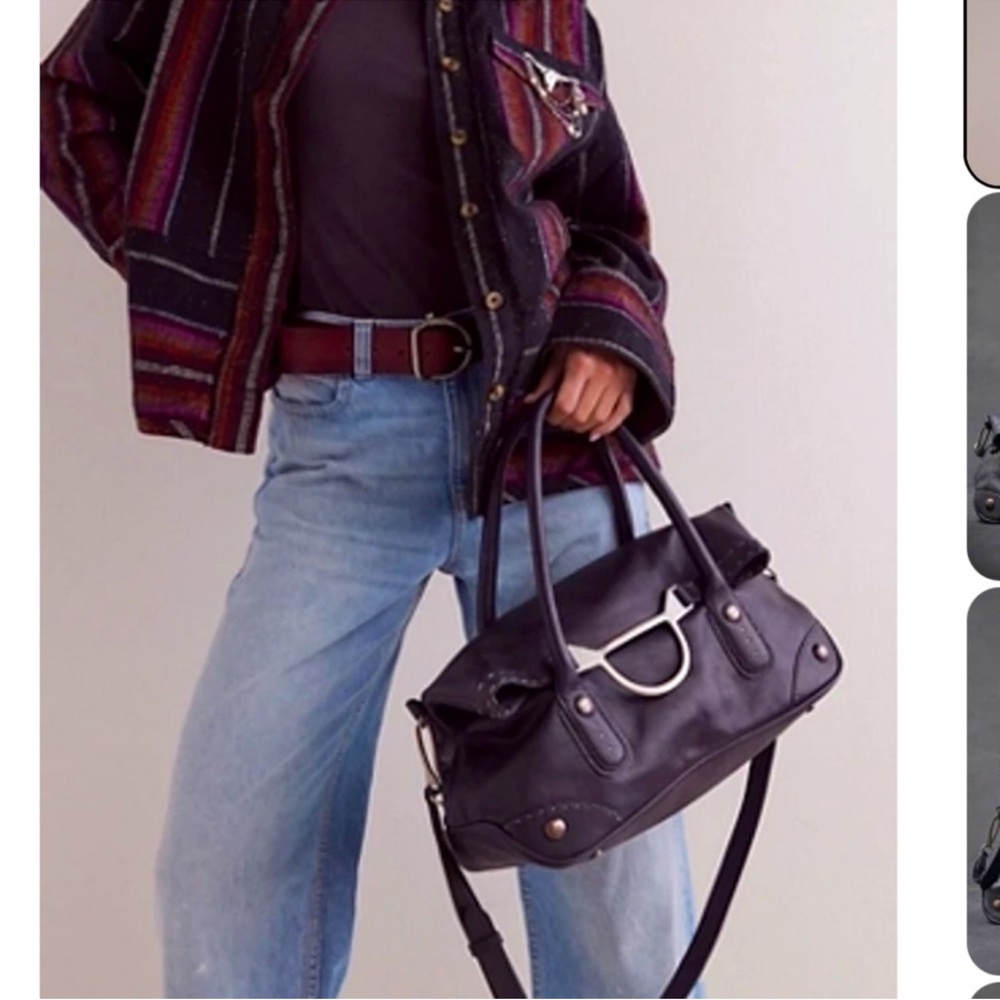 We The Free off road Leather Satchel Bag - Picture 2 of 14